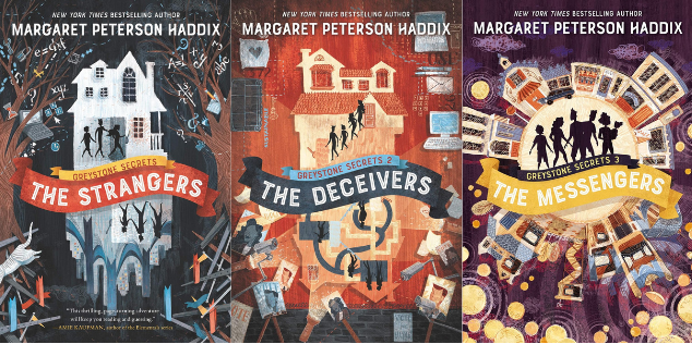 The Greystone Secrets Trilogy Series by Margaret Peterson Haddix