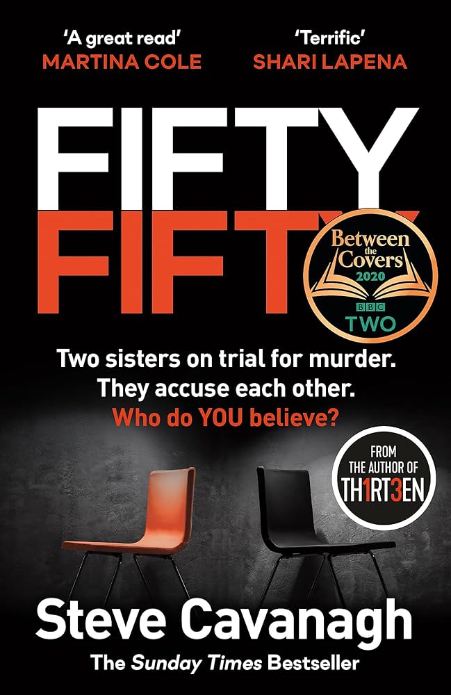 Fifty Fifty Book by Steve Cavanagh book cover