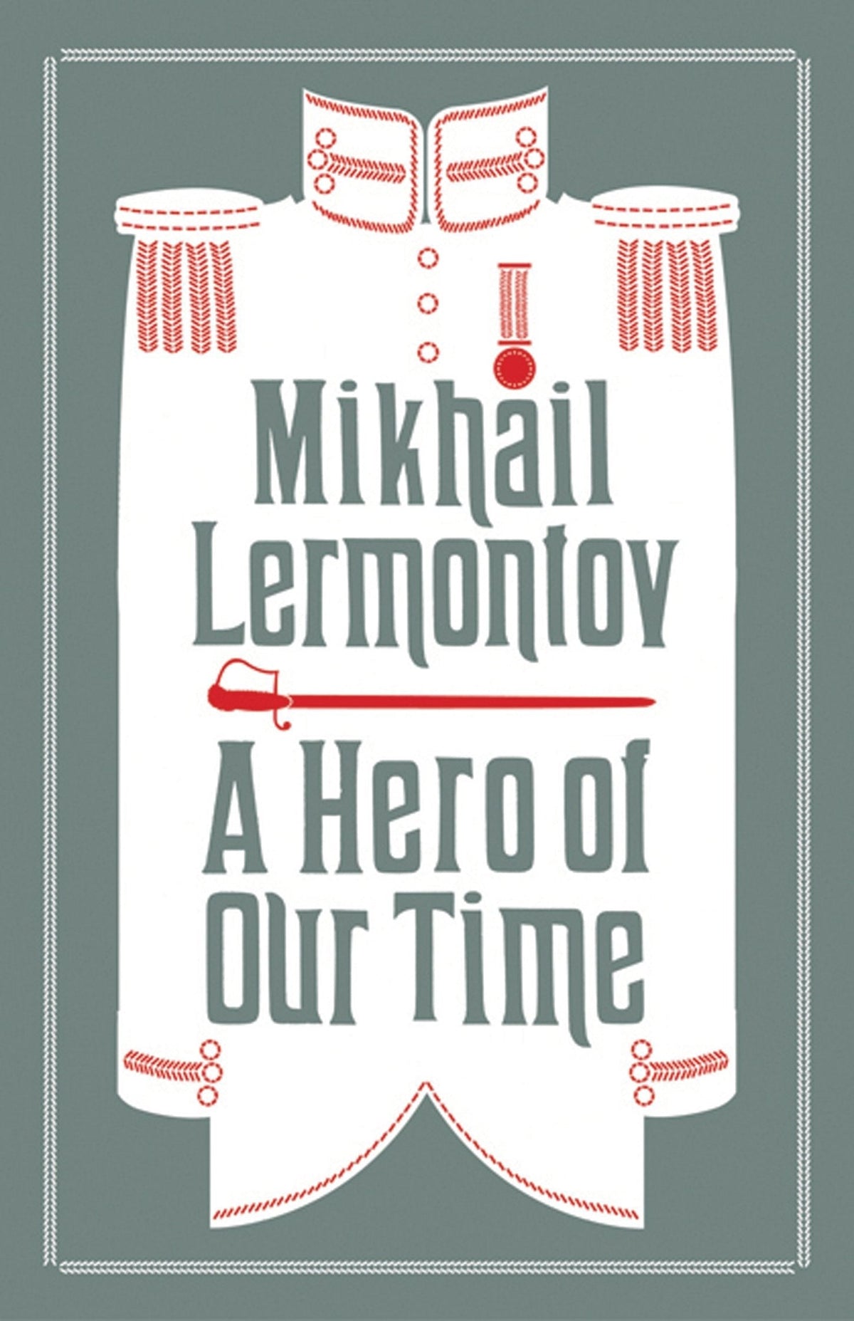 A Hero of Our Time Novel by Mikhail Lermontov book cover