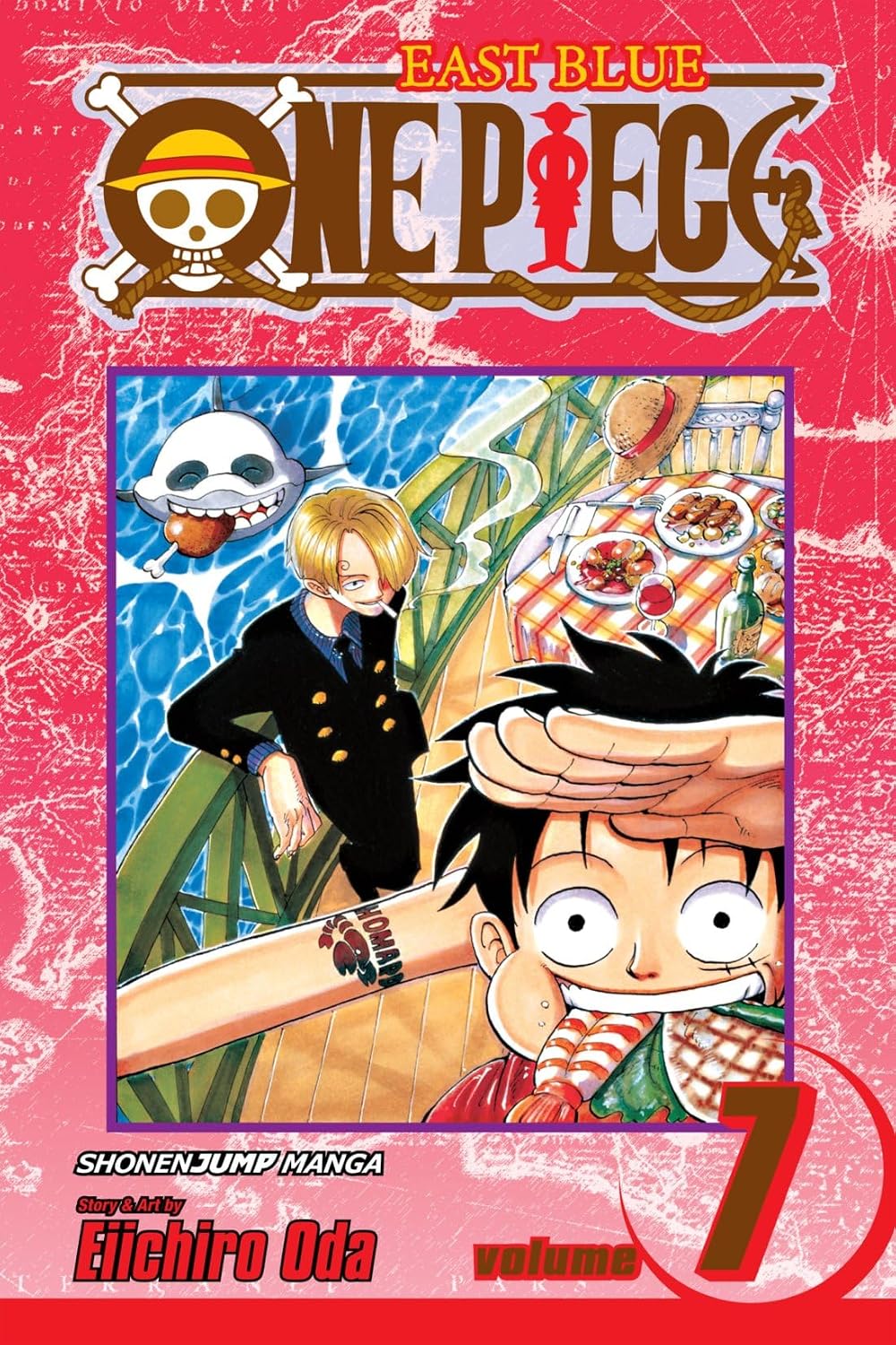 One Piece Volume 7 The Crap-Geezer - Manga by Eiichiro Oda
