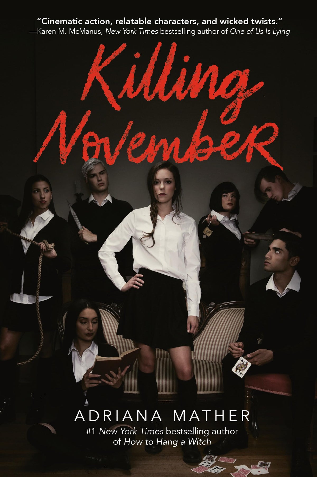 Killing November Book by Adriana Mather book cover