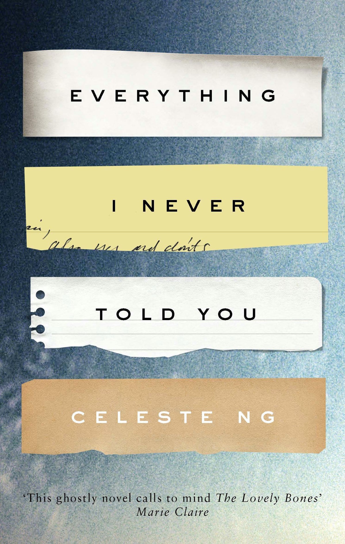 Everything I Never Told You Novel by Celeste Ng book cover