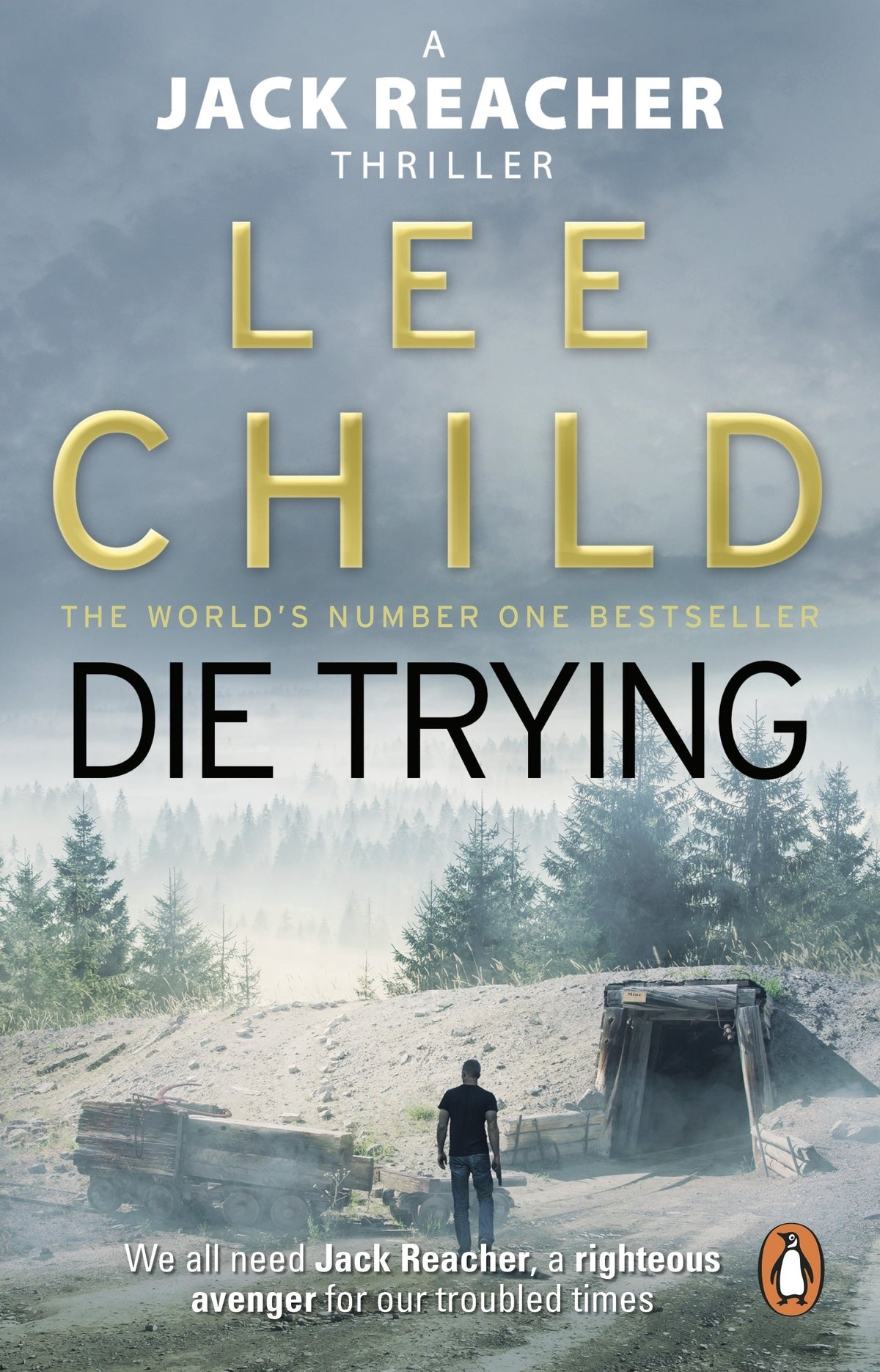 Die Trying Novel by Lee Child book cover