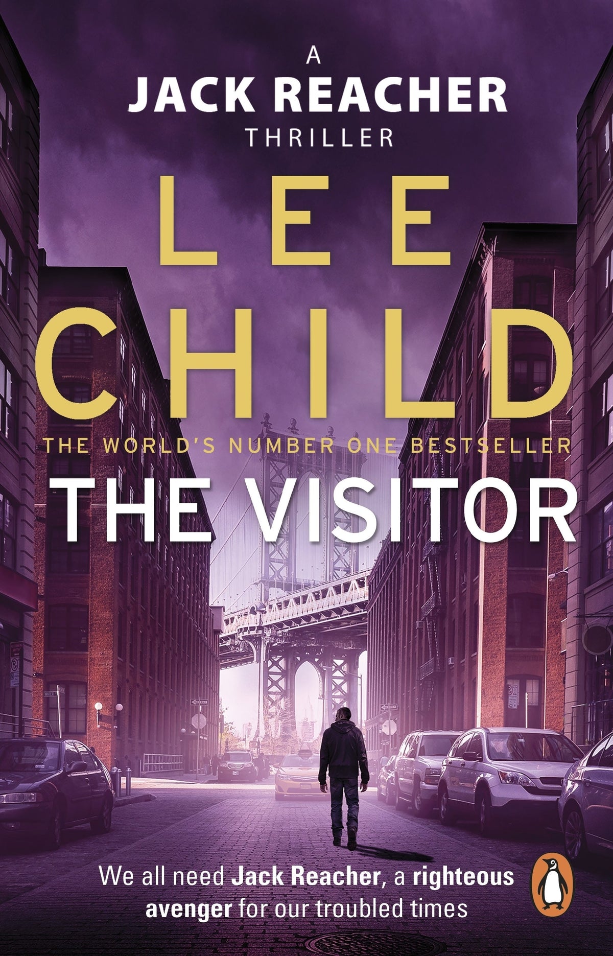 The Visitor Book by Lee Child book cover