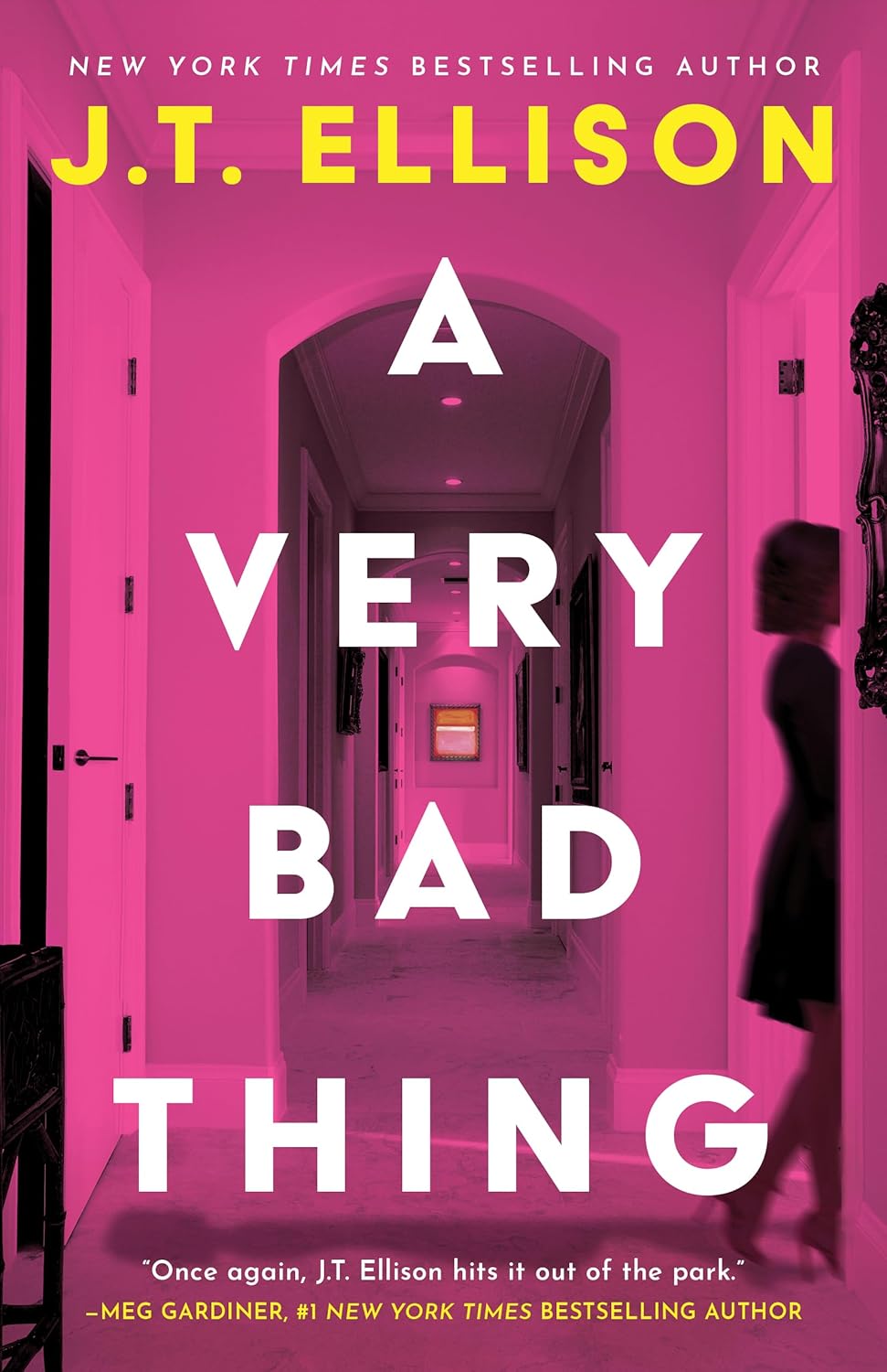 A Very Bad Thing by J.T. Ellison book cover