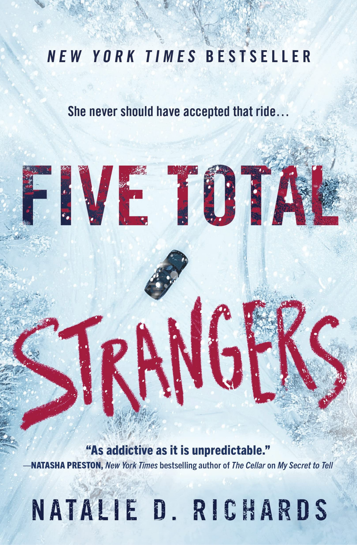Five Total Strangers by Natalie D. Richards book cover