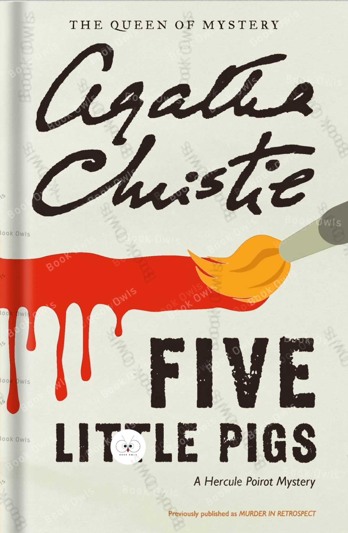 Five Little Pigs by Agatha Christie book cover