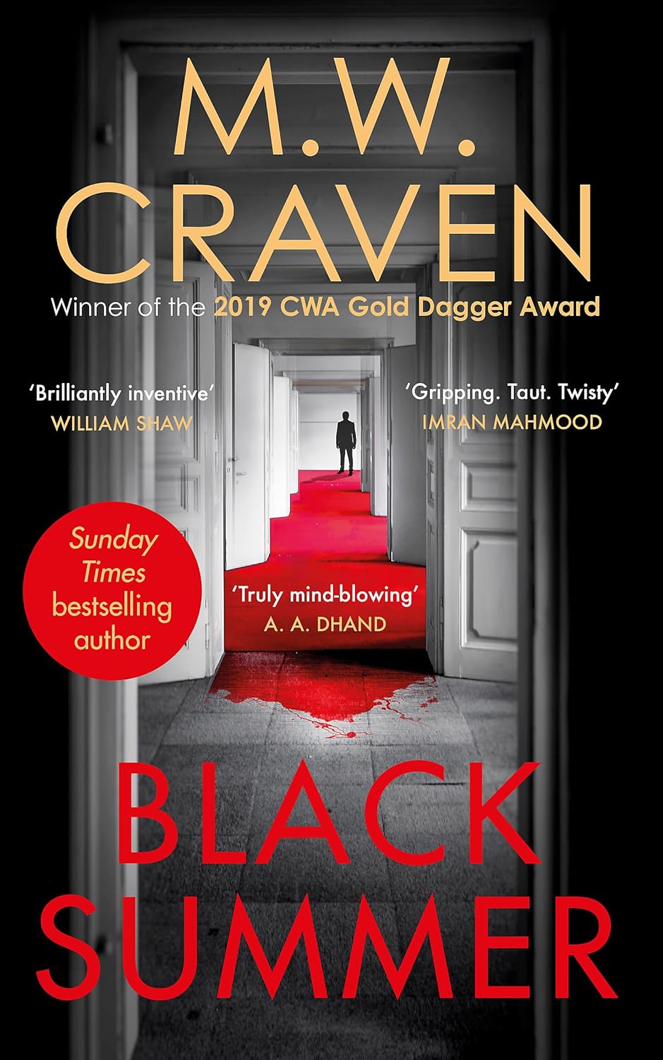 Black Summer Book by M. W. Craven book cover