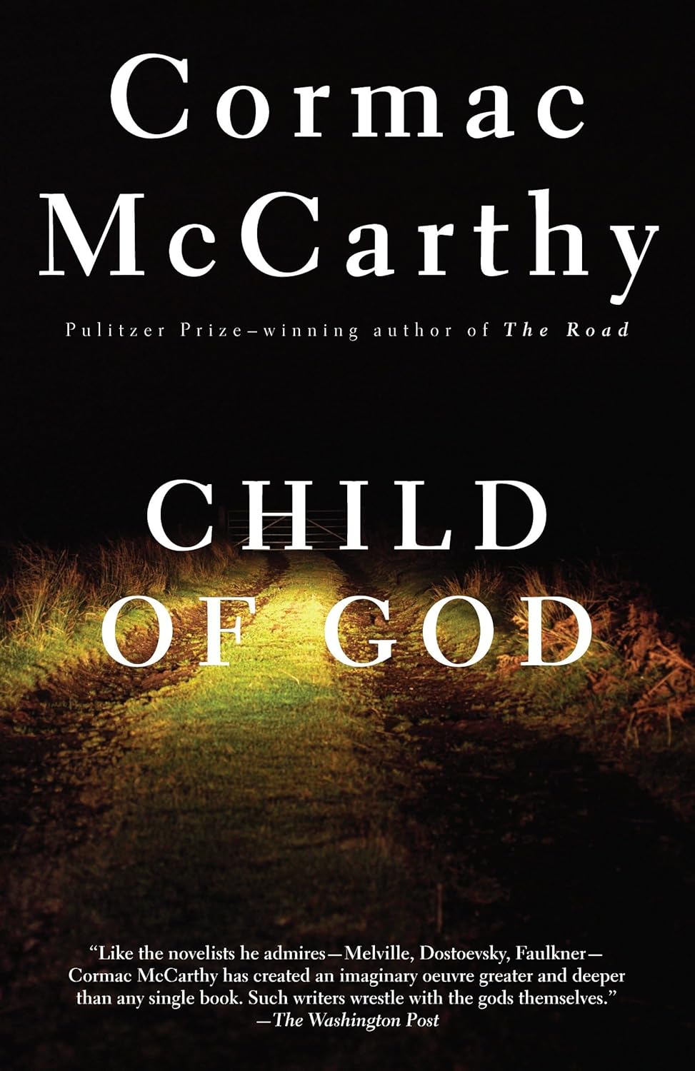 Child of God Novel by Cormac McCarthy book cover