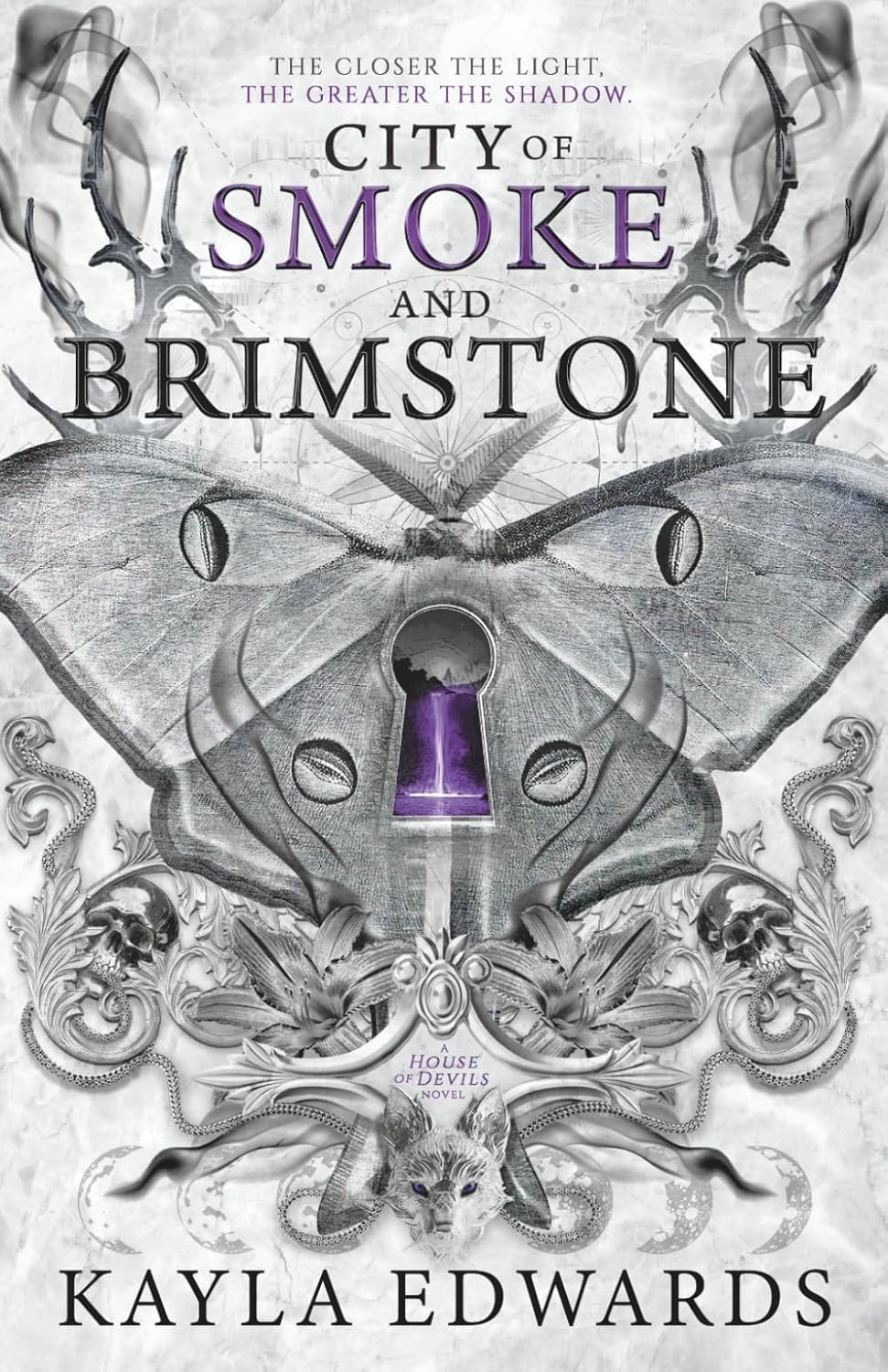City of Smoke and Brimstone Book by Kayla Edwards book cover