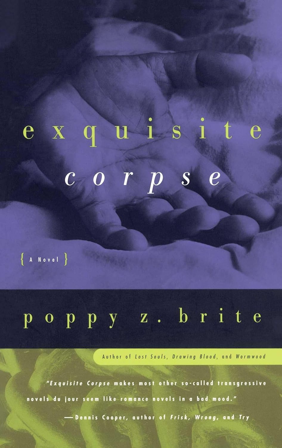Exquisite Corpse Novel by Poppy Z. Brite book cover