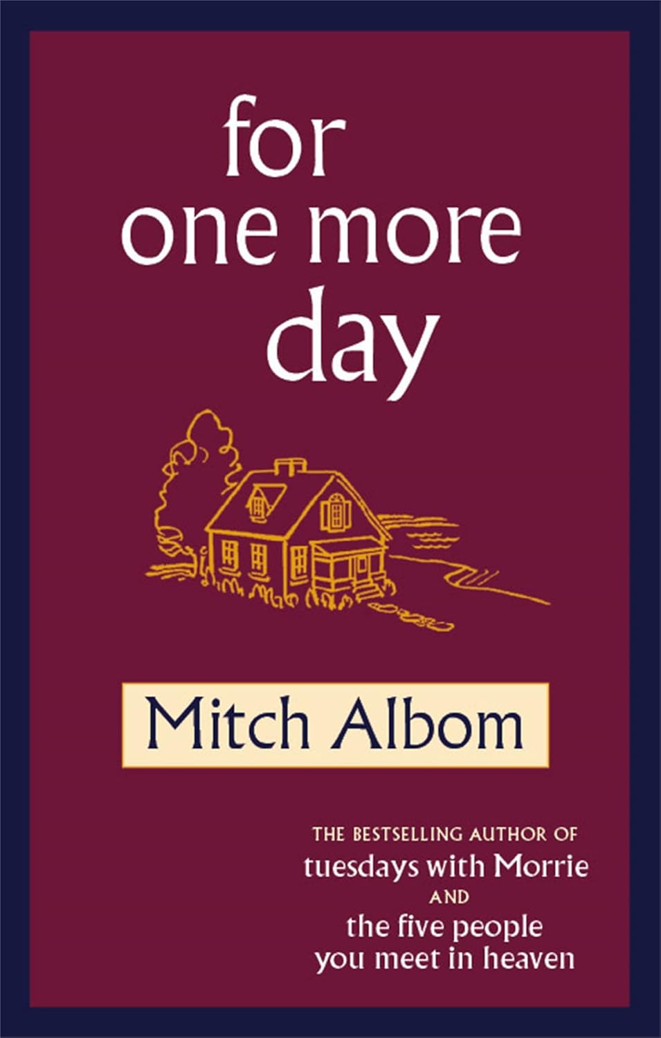 For One More Day Novel by Mitch Albom book cover