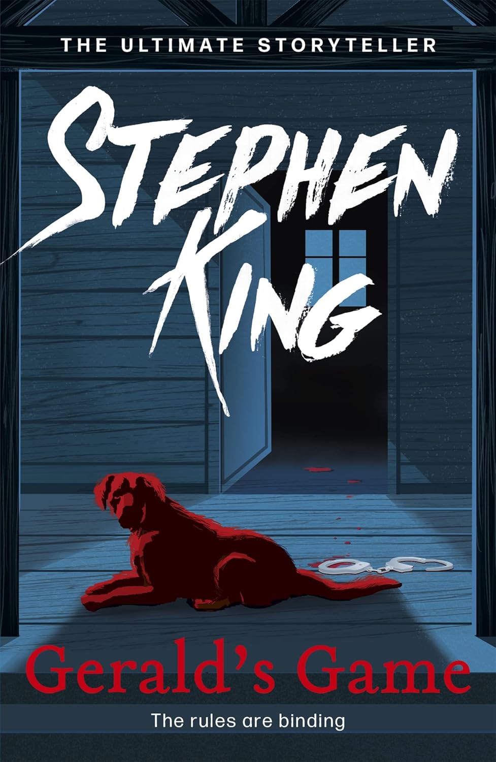 Gerald's Game Novel by Stephen King book cover