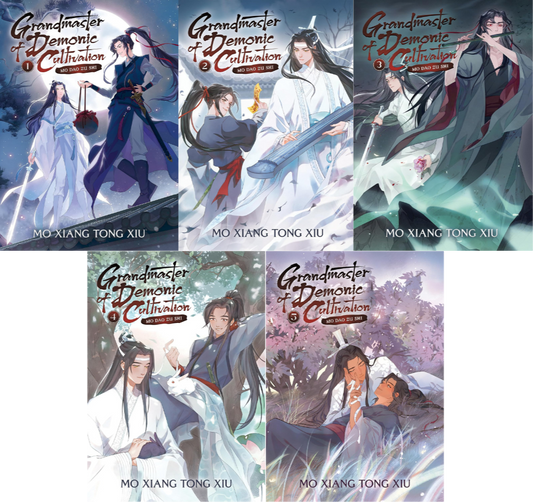 Grandmaster of Demonic Cultivation Novel Series by by Mo Xiang Tong Xiu Marina Privalova Jin Fang