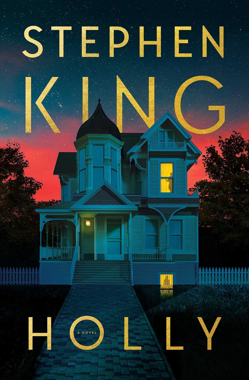 Holly Novel by Stephen King book cover