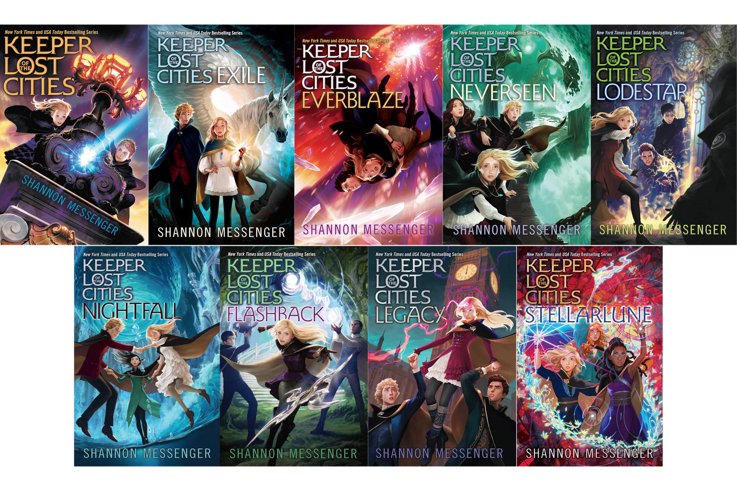 Keeper of the Lost Cities Series by Shannon Messenger