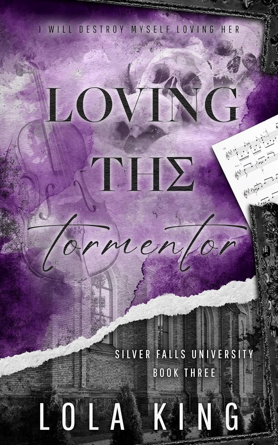 Loving The Tormentor by Lola King book cover