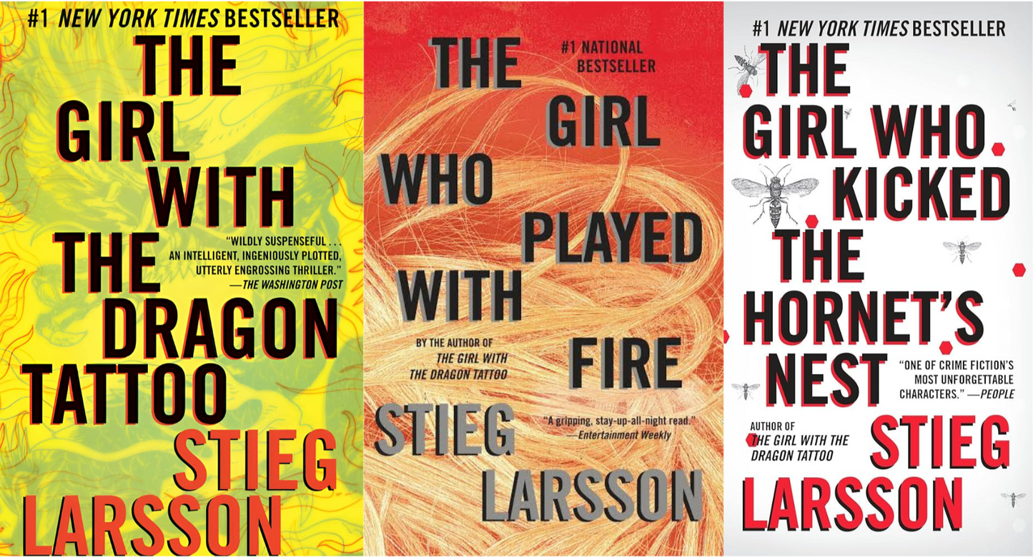 Millennium Series Triology by Stieg Larsson