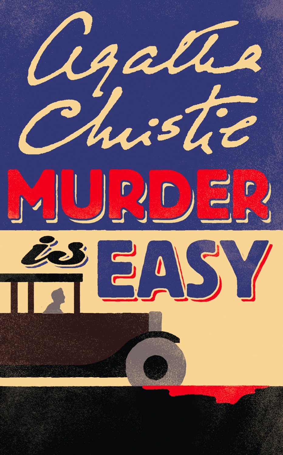Murder Is Easy Novel by Agatha Christie book cover