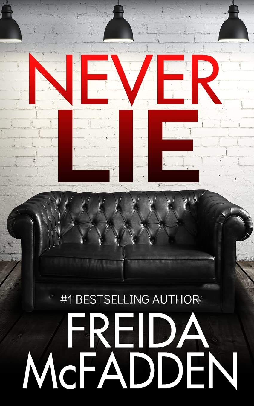 Never Lie Book by FREIDA. MCFADDEN book cover