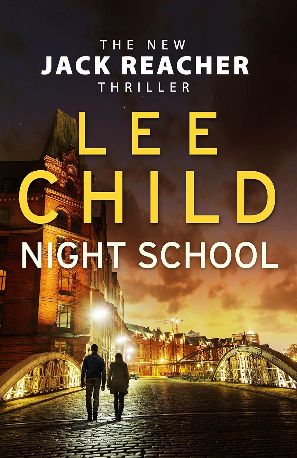 Night School Novel by Lee Child book cover