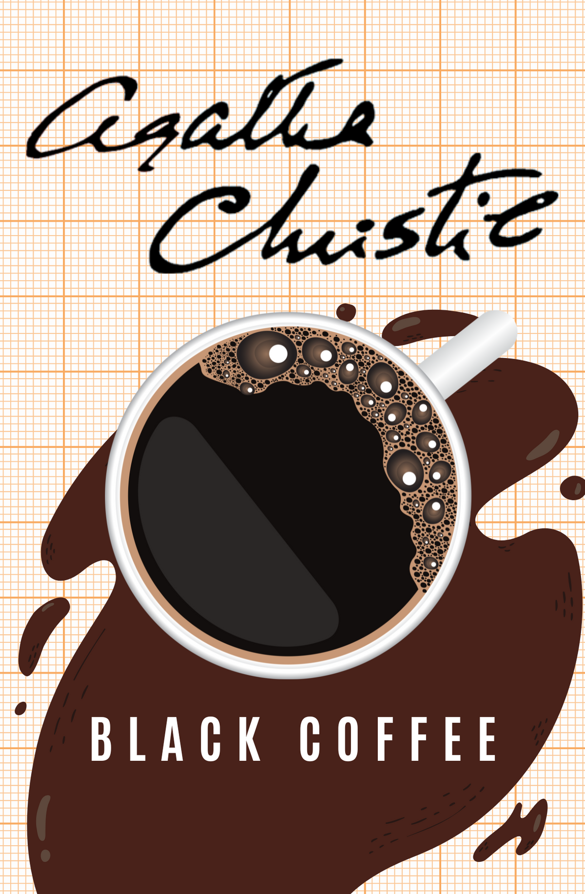Black Coffee Play by Agatha Christie book cover