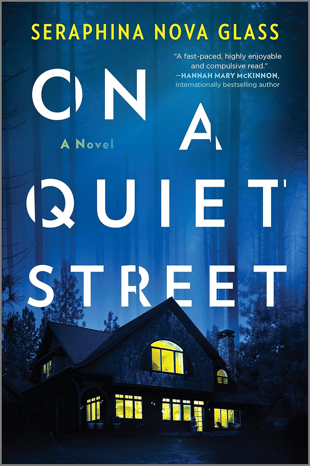 On a Quiet Street Book by Seraphina Nova book cover