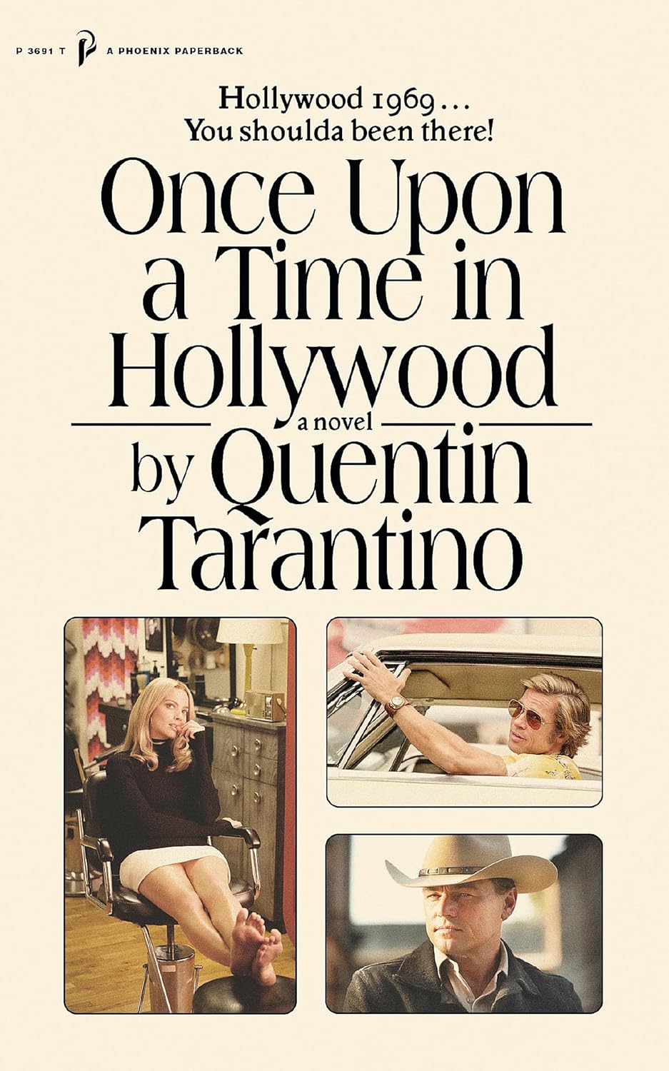 Once Upon a Time in Hollywood by Quentin Tarantino book cover