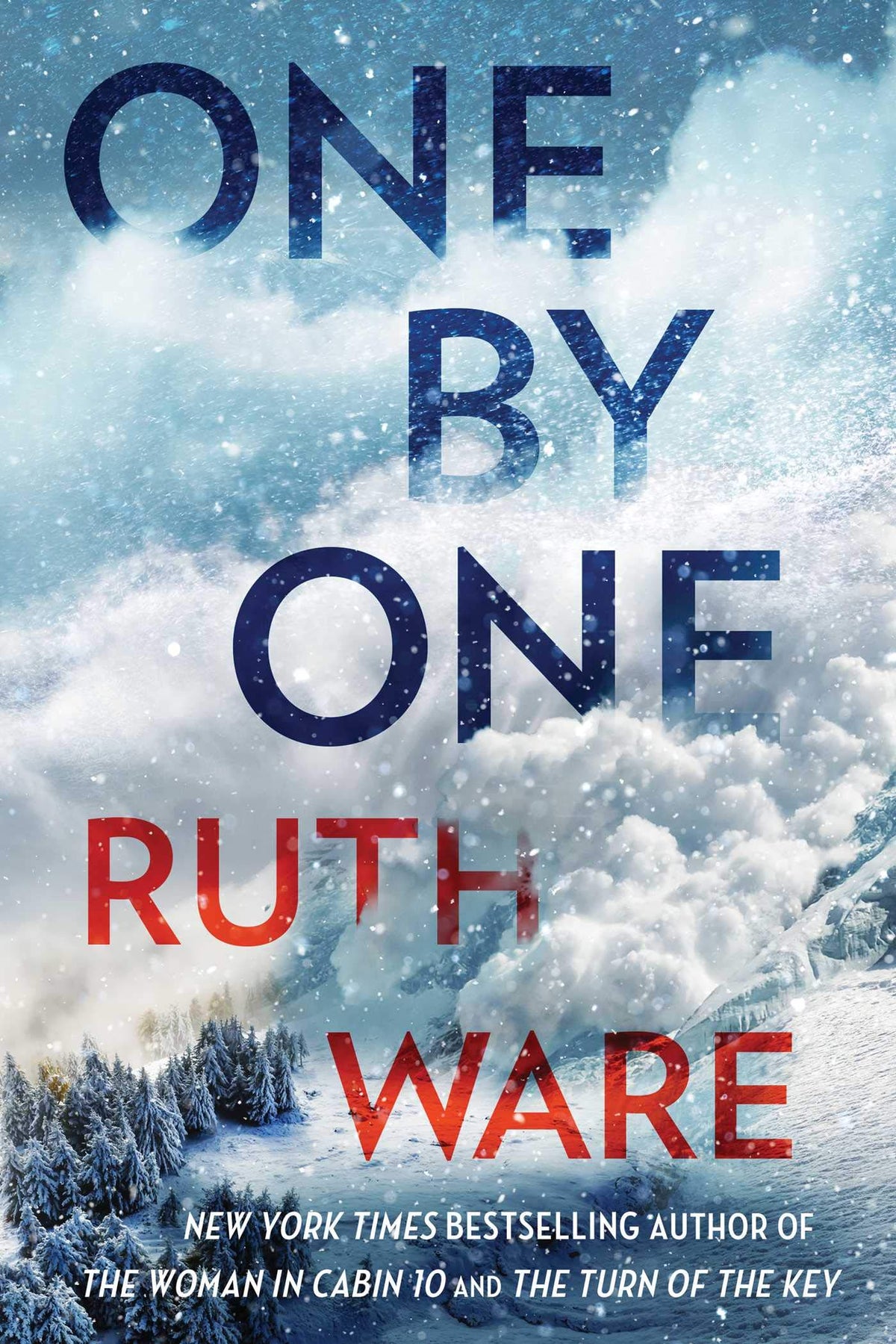 One by One Book by Ruth Ware book cover