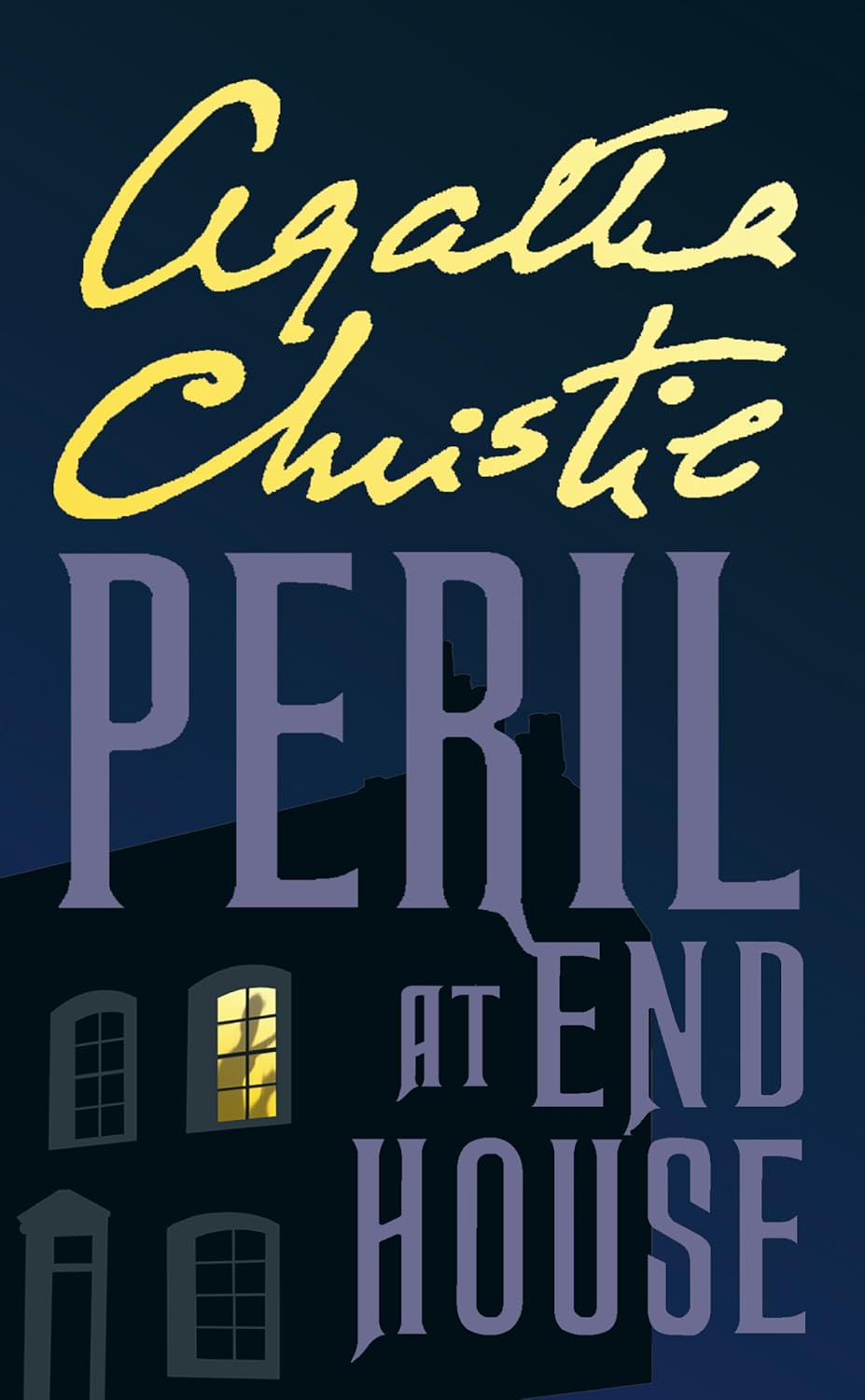 Peril at End House by Agatha Christie book cover