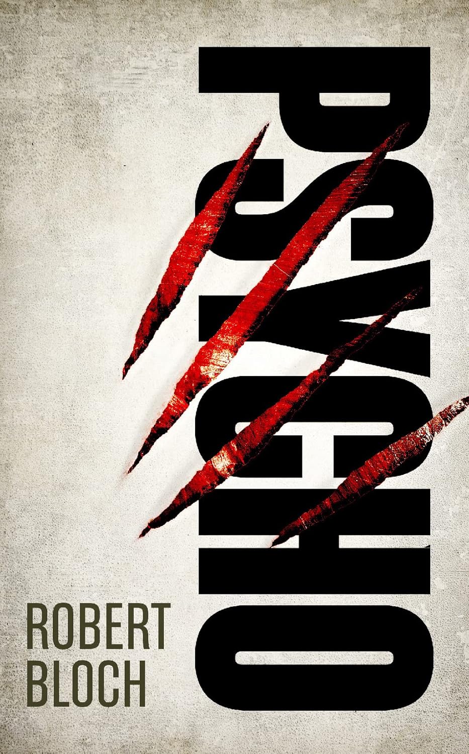 Psycho Novel by Robert Bloch book cover