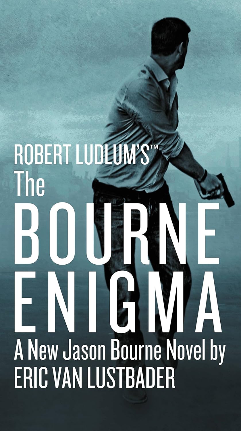 Robert Ludlum's The Bourne Enigma Book by Eric Van Lustbader book cover