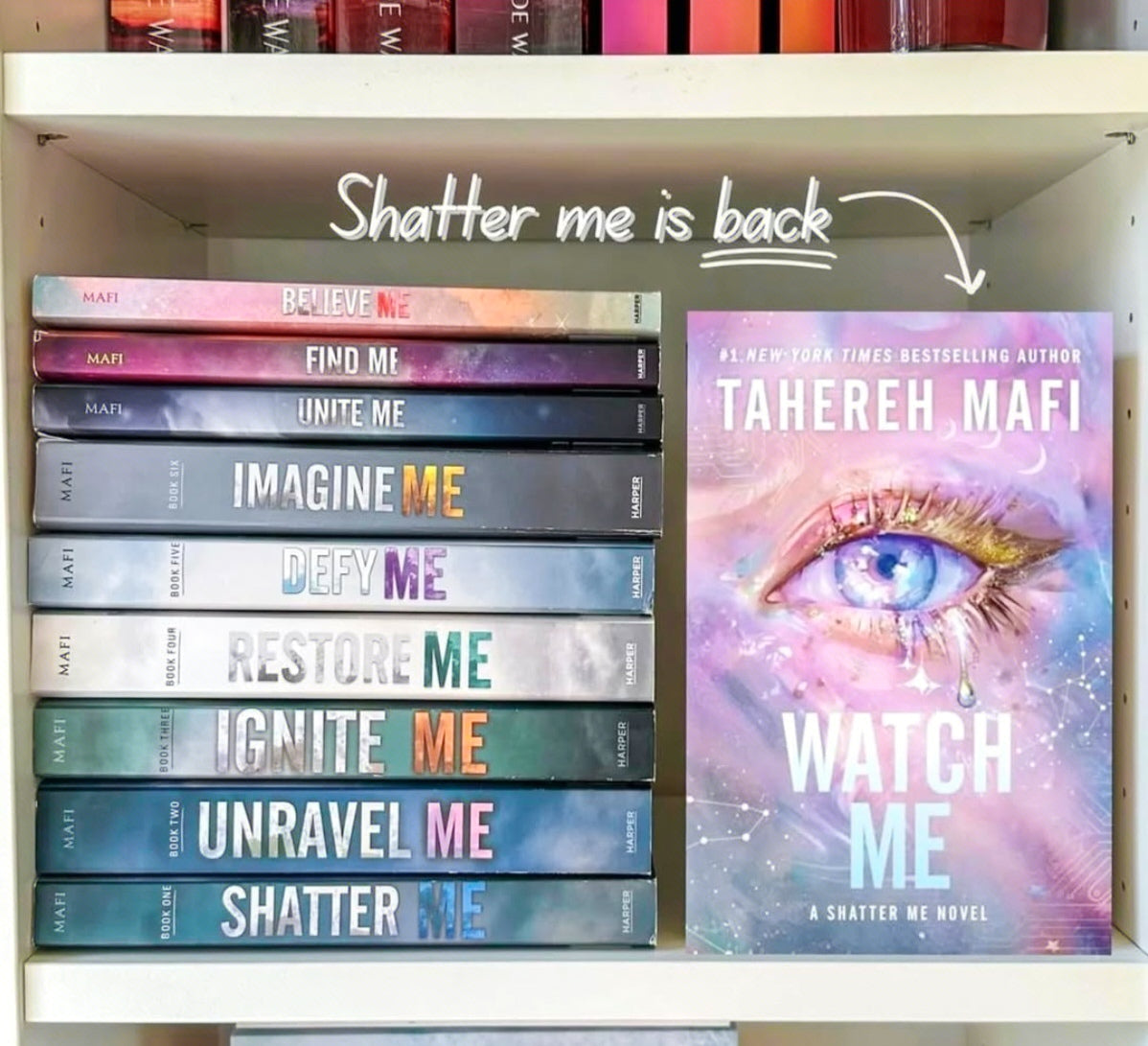 Shatter me series