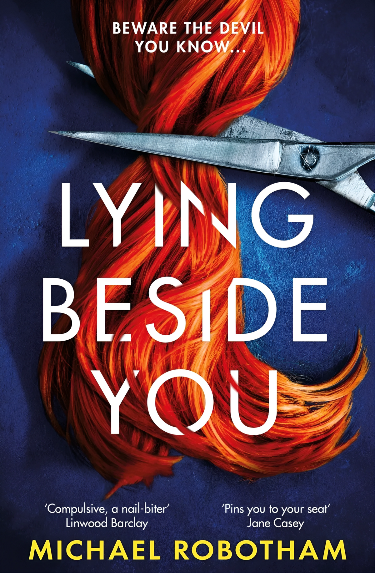 Lying Beside You Book by Michael Robotham book cover