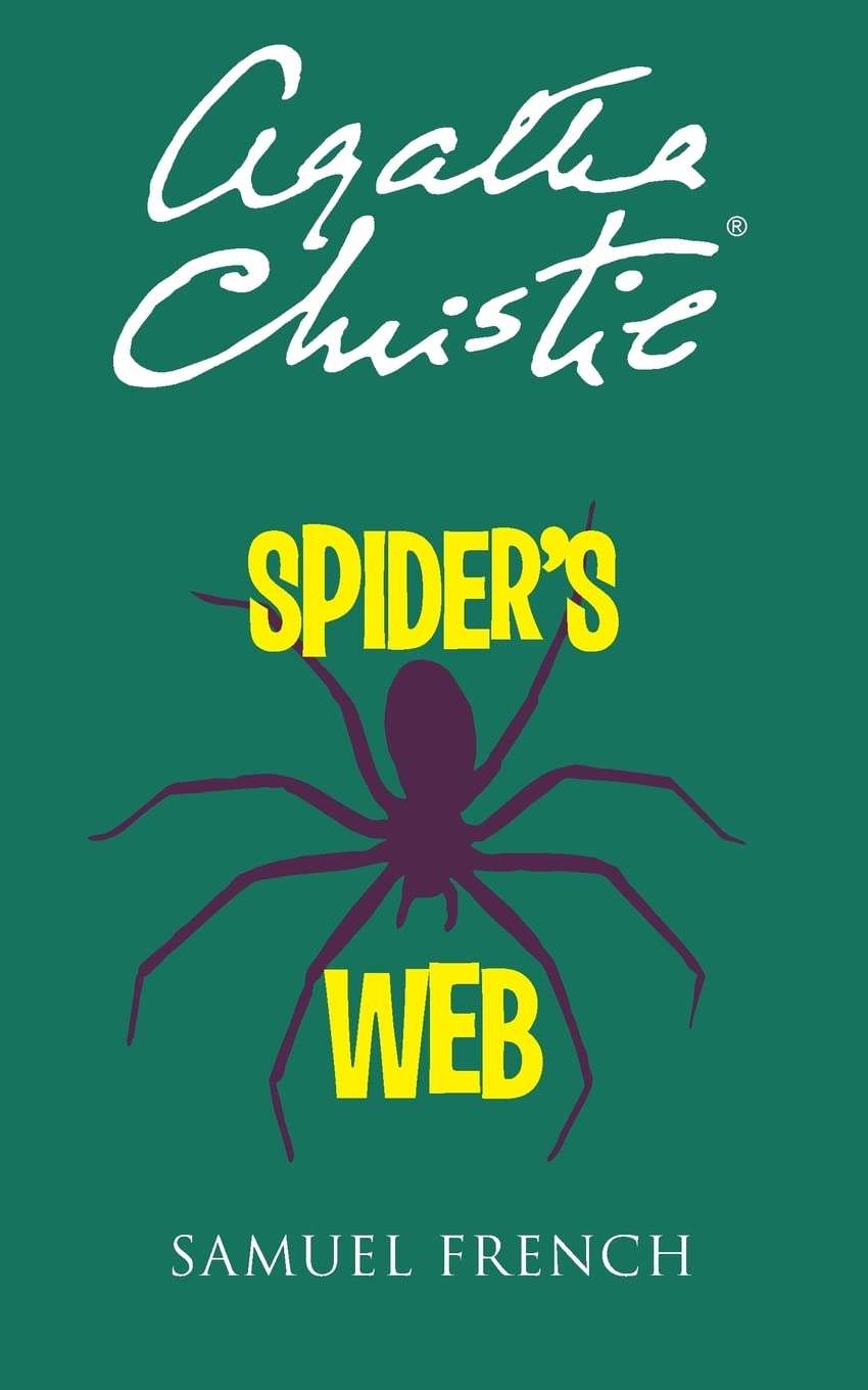 Spider's Web Play by Agatha Christie book cover