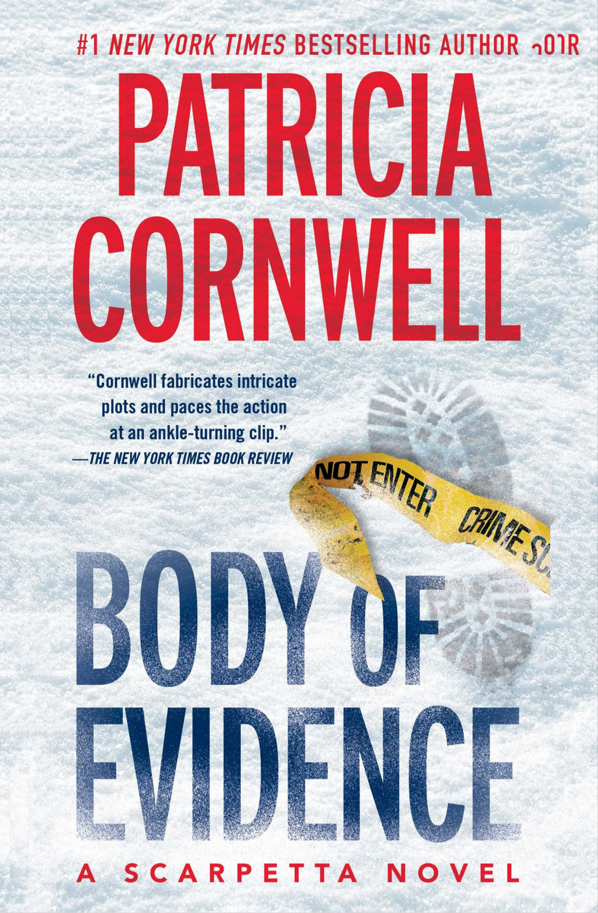 Body of Evidence Novel by Patricia Cornwell book cover