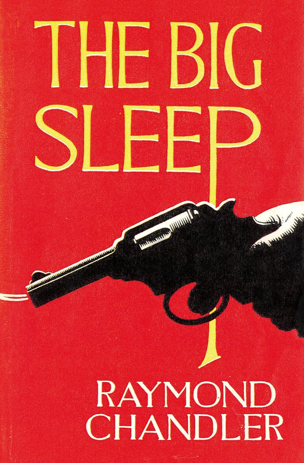 The Big Sleep by Raymond Chandler book cover