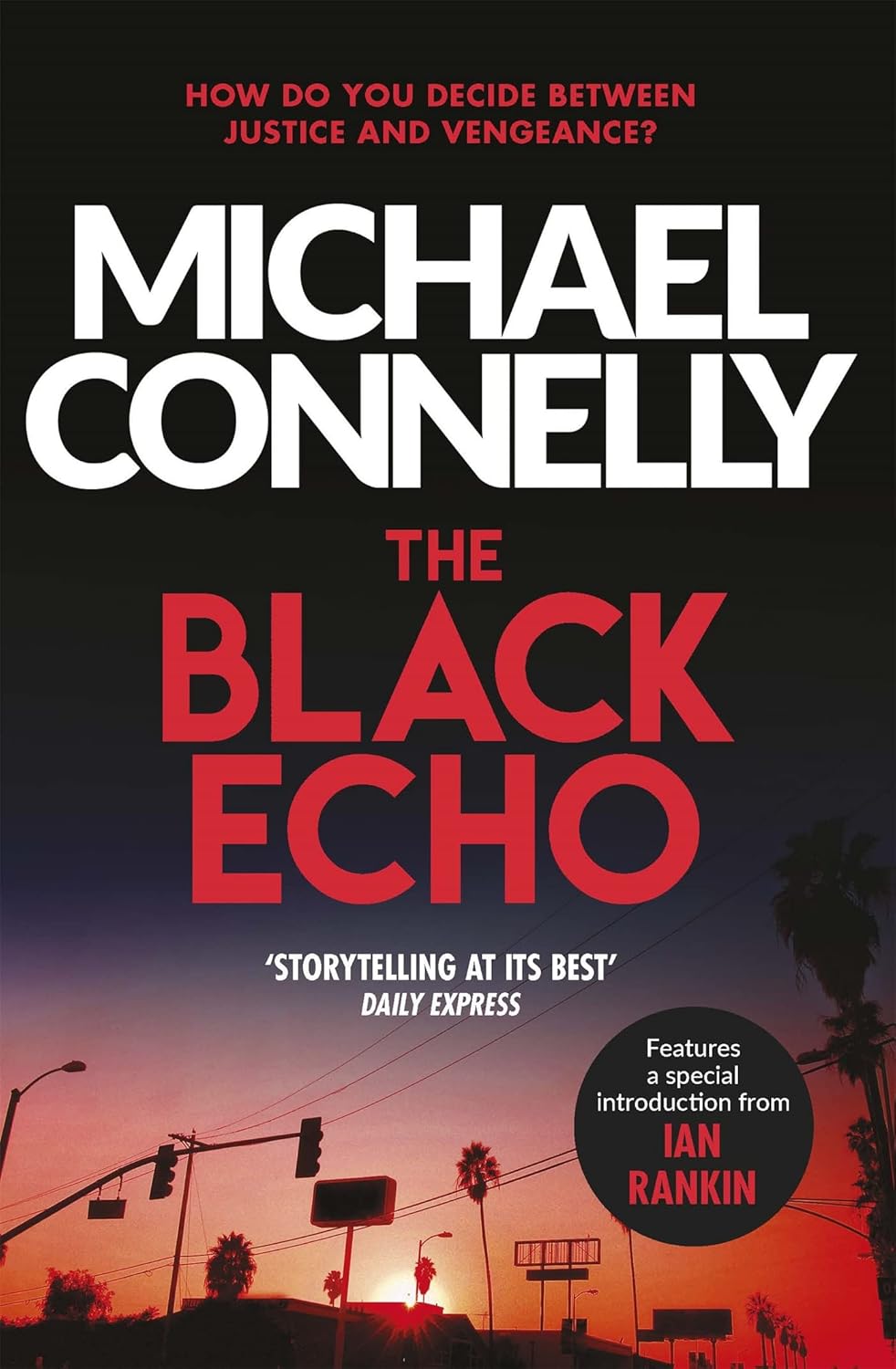 The Black Echo Novel by Michael Connelly book cover