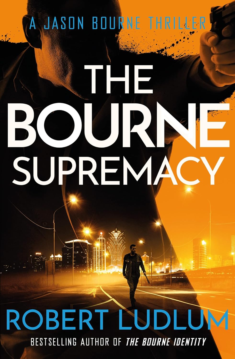 The Bourne Supremacy Novel by Robert Ludlum book cover