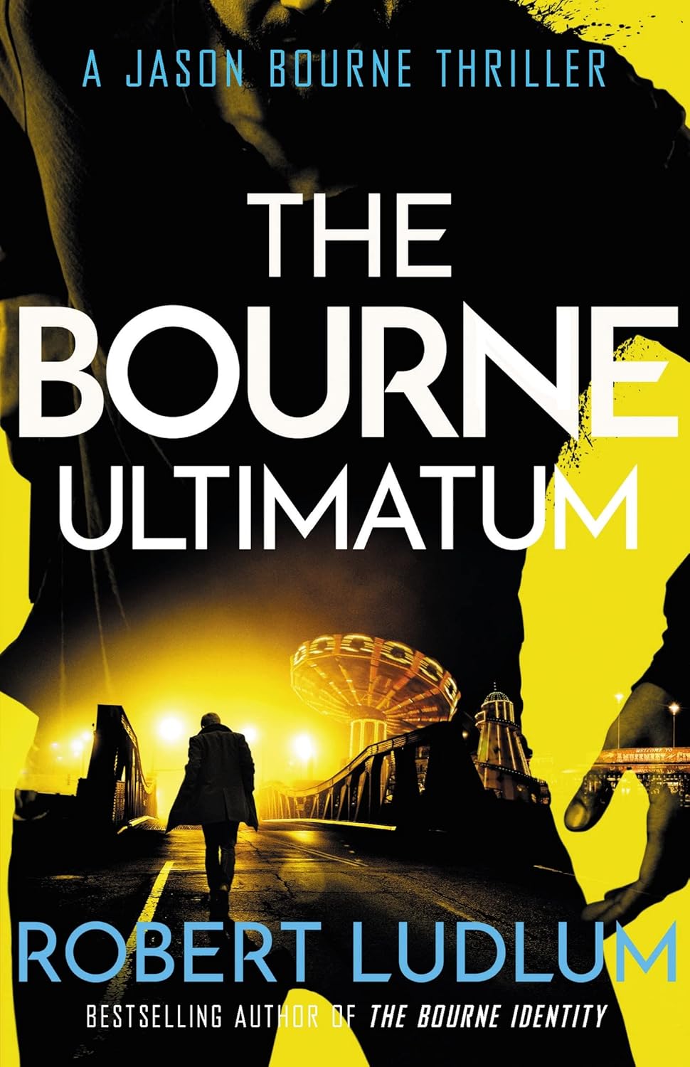The Bourne Ultimatum Novel by Robert Ludlum book cover
