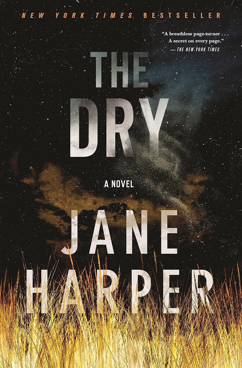 The Dry Novel by Jane Harper book cover