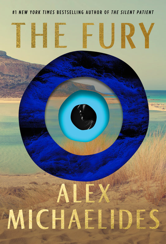 The Fury Book by Alex Michaelides book cover