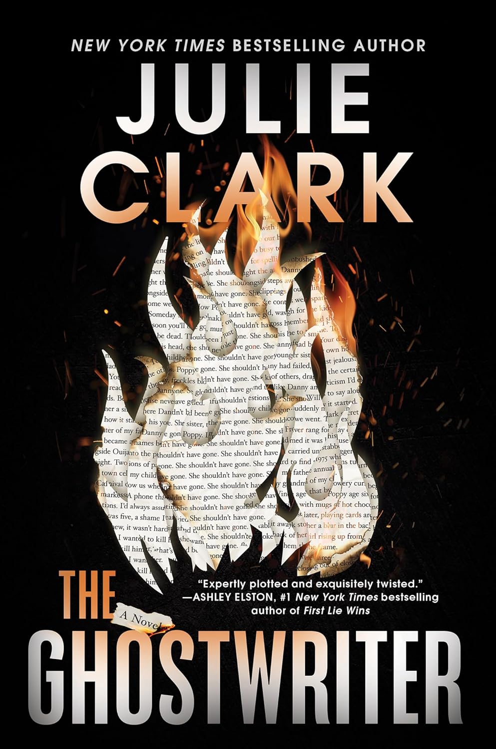 The Ghostwriter: A Novel by Julie Clark book cover