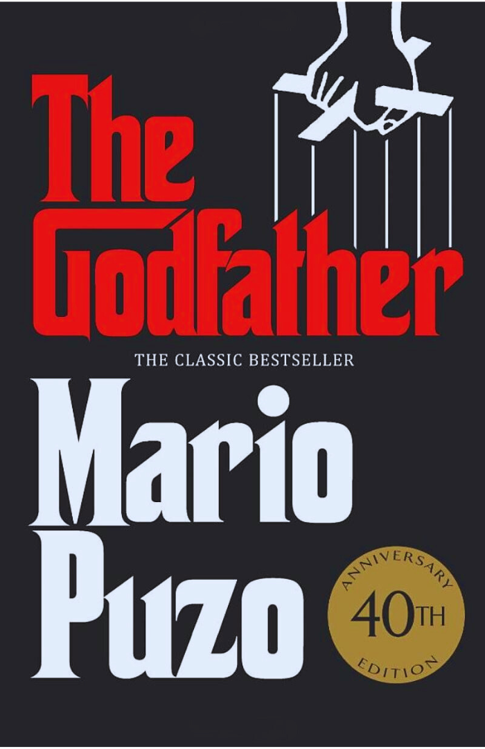 The Godfather by Mario Puzo book cover