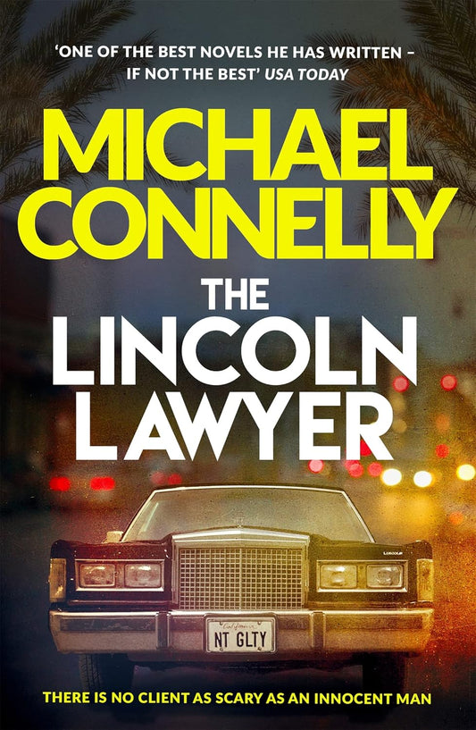 The Lincoln Lawyer Novel by Michael Connelly book cover