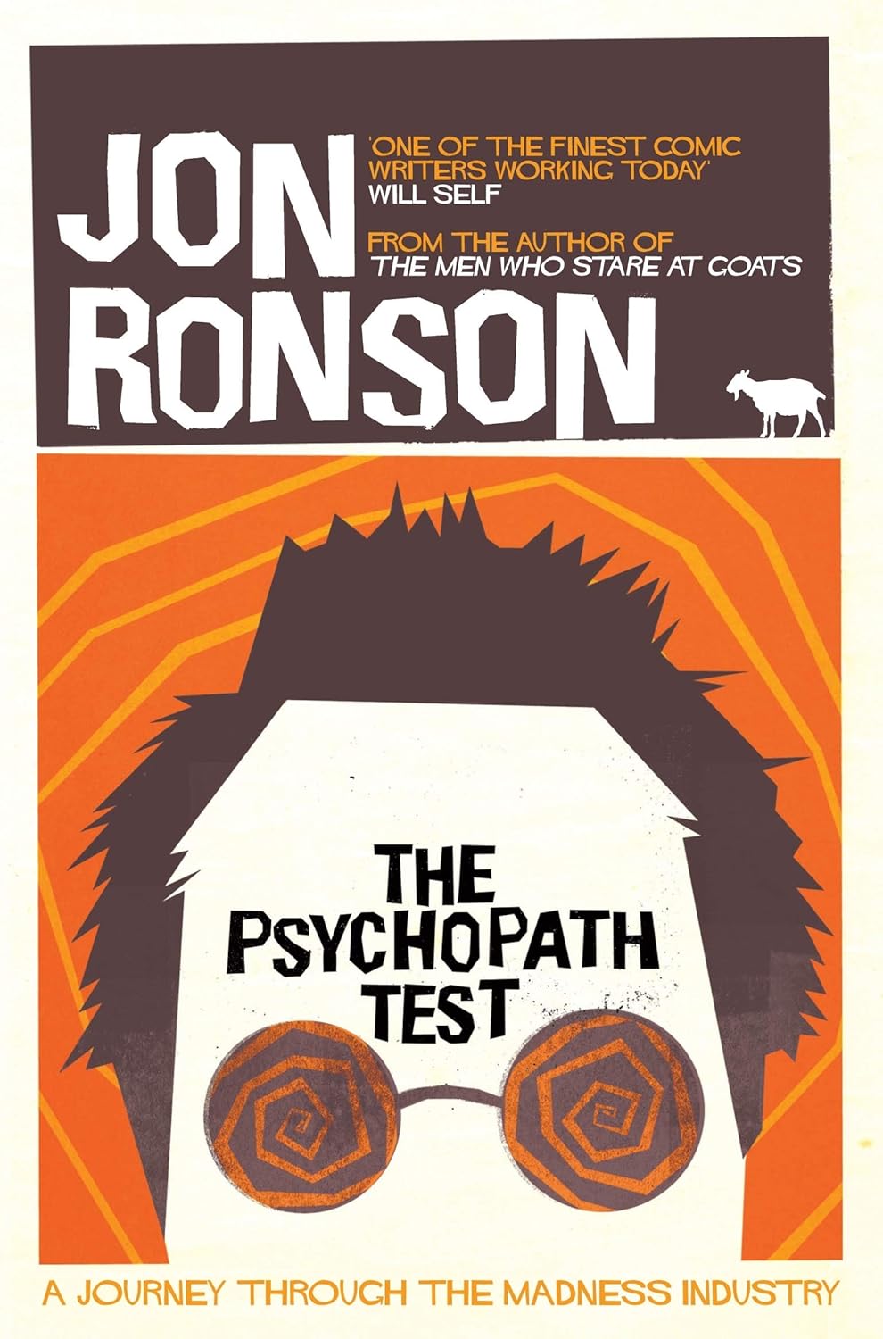 The Psychopath Test Book by Jon Ronson book cover
