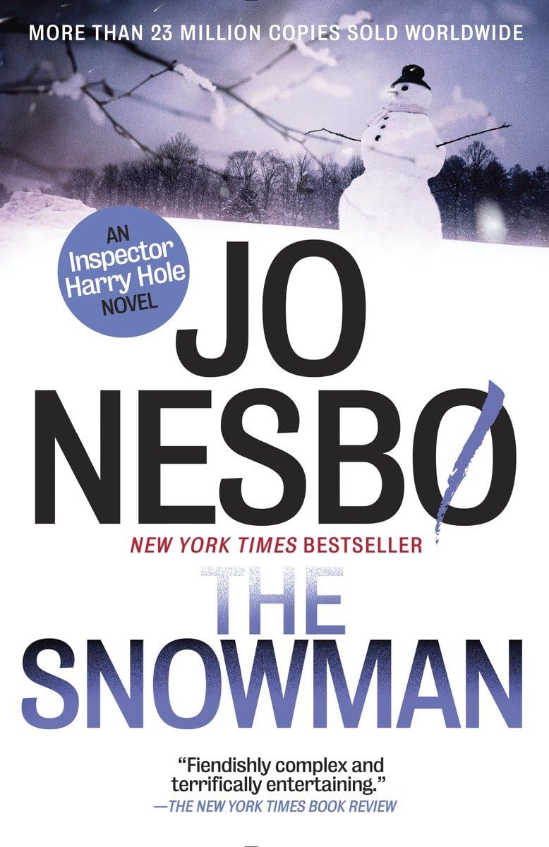 The Snowman Novel by Jo Nesbø book cover