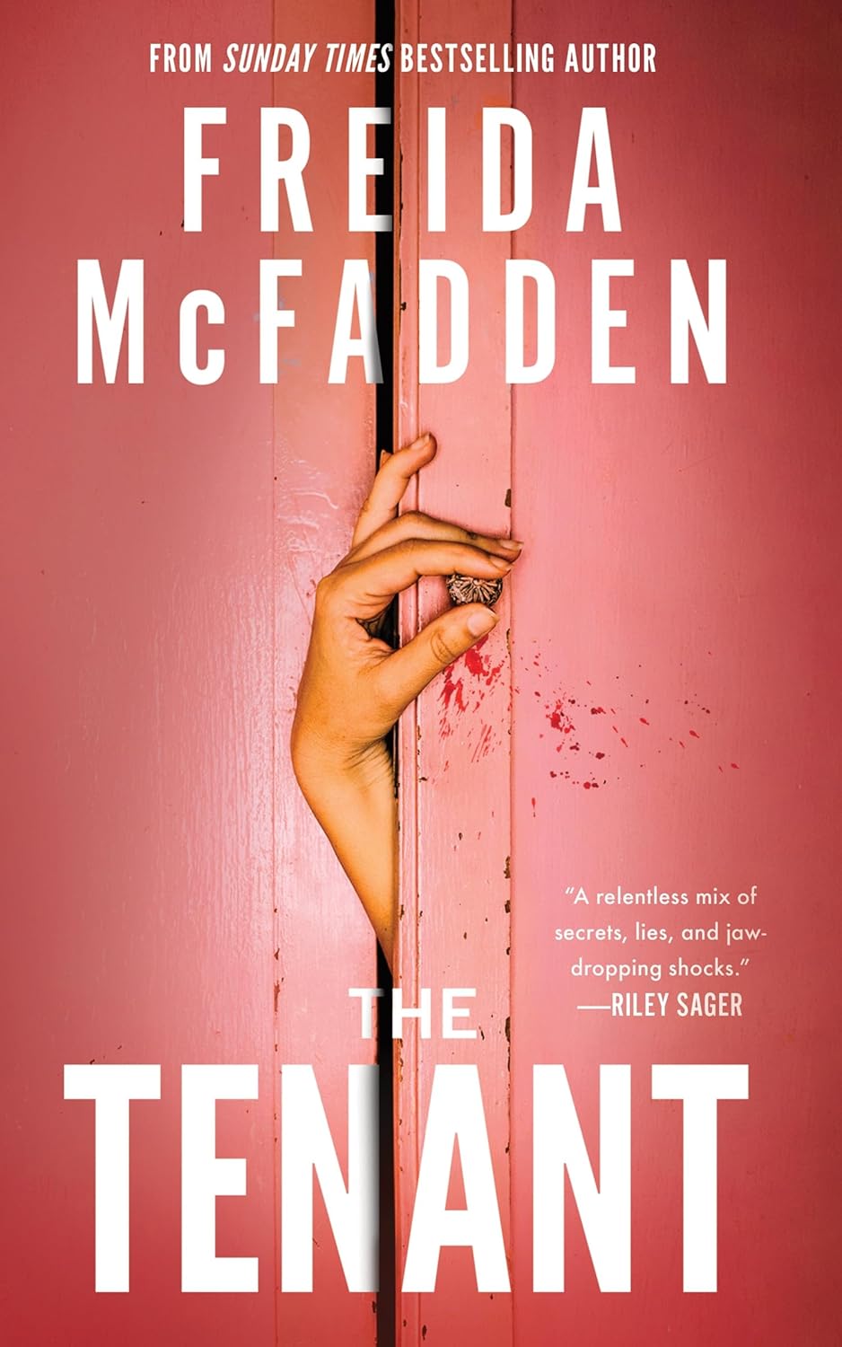 The Tenant Book by Freida McFadden book cover