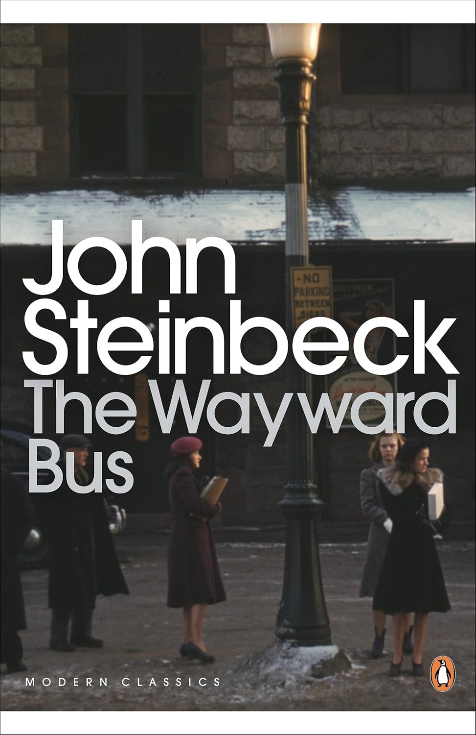 The Wayward Bus Novel by John Steinbeck book cover