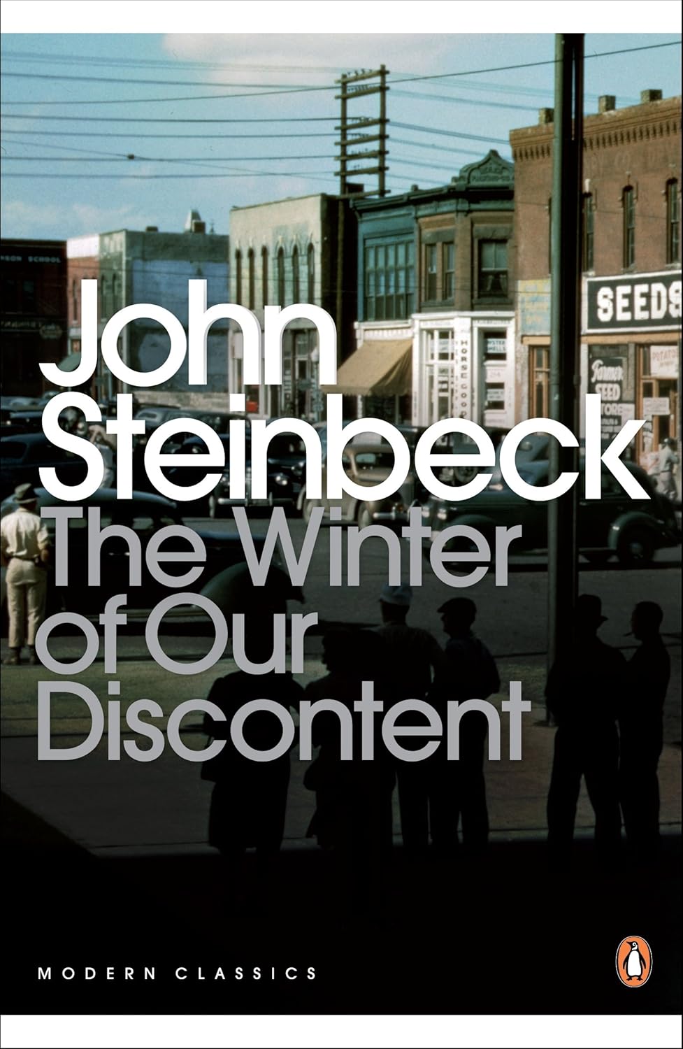 The Winter of Our Discontent Novel by John Steinbeck book cover